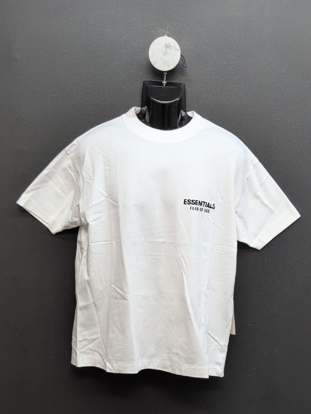 Essentials Fear Of God Short Sleeve Classic Shirt Size XS Bright White